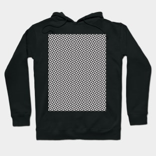 Seamless Pattern II Black and White Hoodie